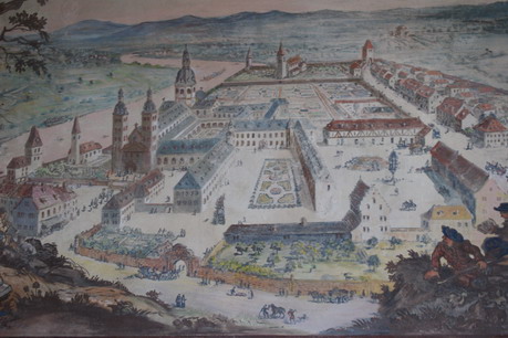 Historische Ansicht Kloster Seligenstadt